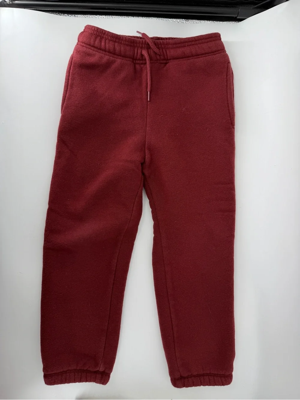 Baby Gap Toddler 4T Burgundy Sherpa Lined Sweatpants Joggers Thick Winter Warm